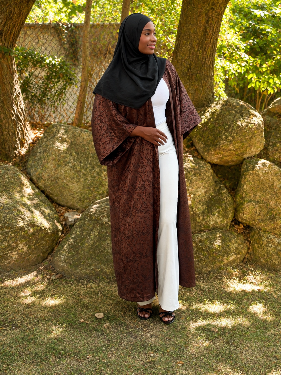 Kimono YARA – Chocolat